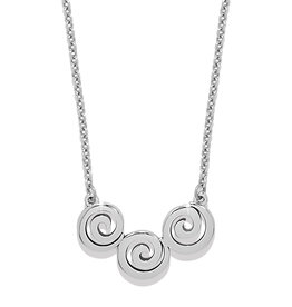 Vertigo Spiral Trio Necklace