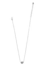 Interlok Single Knot Mini Necklace in Silver