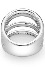 LAGOS Caviar Lux Two-Tone Five Row Diamond Ring