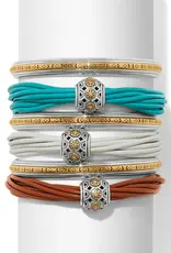 Mosaic Cerrillos Bracelet in Turquiose