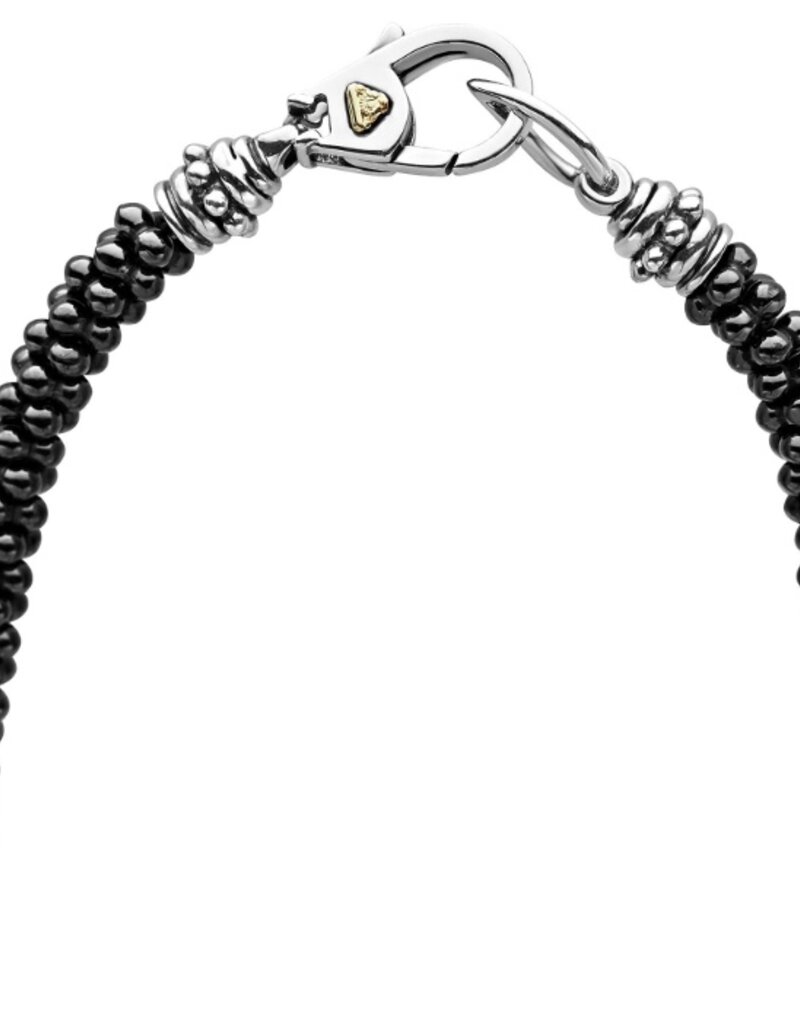 LAGOS Black Caviar Black Ceramic Beaded Necklace | 5mm