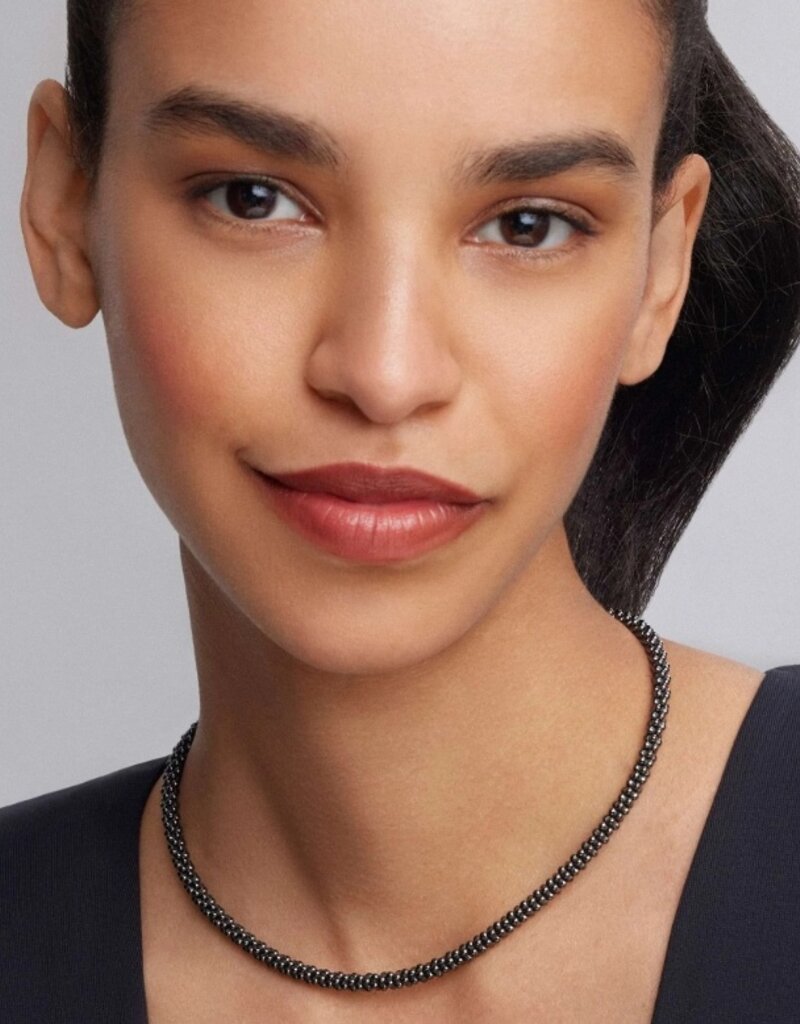 LAGOS Black Caviar Black Ceramic Beaded Necklace | 5mm