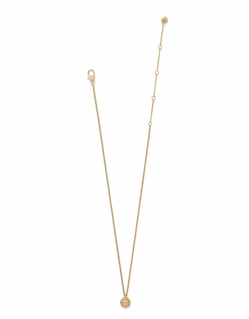 Contempo Nuevo Petite Dome Necklace in Gold