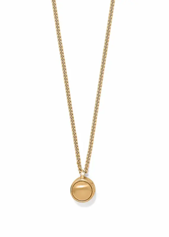 Contempo Nuevo Petite Dome Necklace in Gold