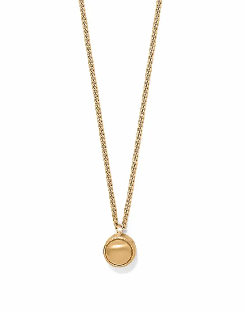 Contempo Nuevo Petite Dome Necklace in Gold