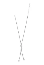 Pretty Tough Bold Stud Lariate Necklace