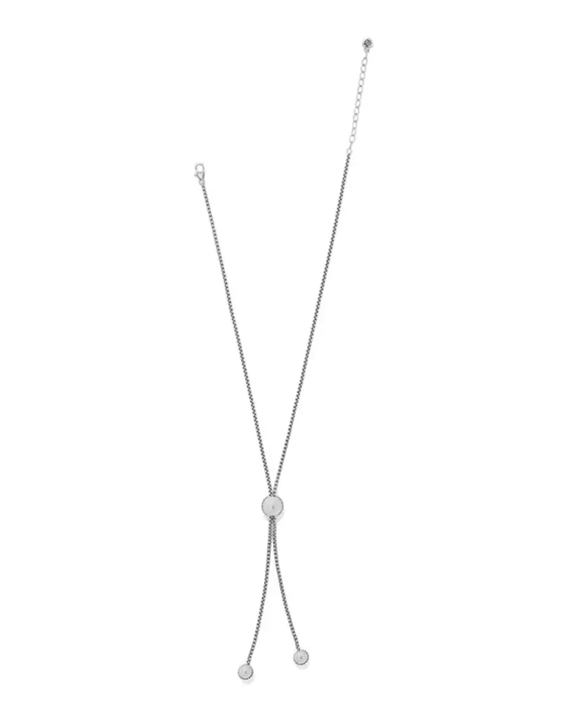 Pretty Tough Bold Stud Lariate Necklace