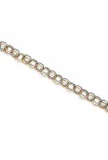 Pebble Link Two Tone Bracelet