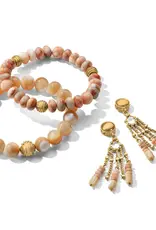 Contempo Nuevo Rosado Stretch Bracelet