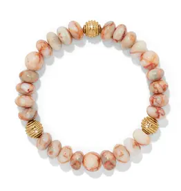 Contempo Nuevo Rosado Stretch Bracelet