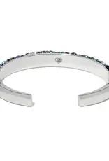 Trust Your Journey Blues Hinged Bangle