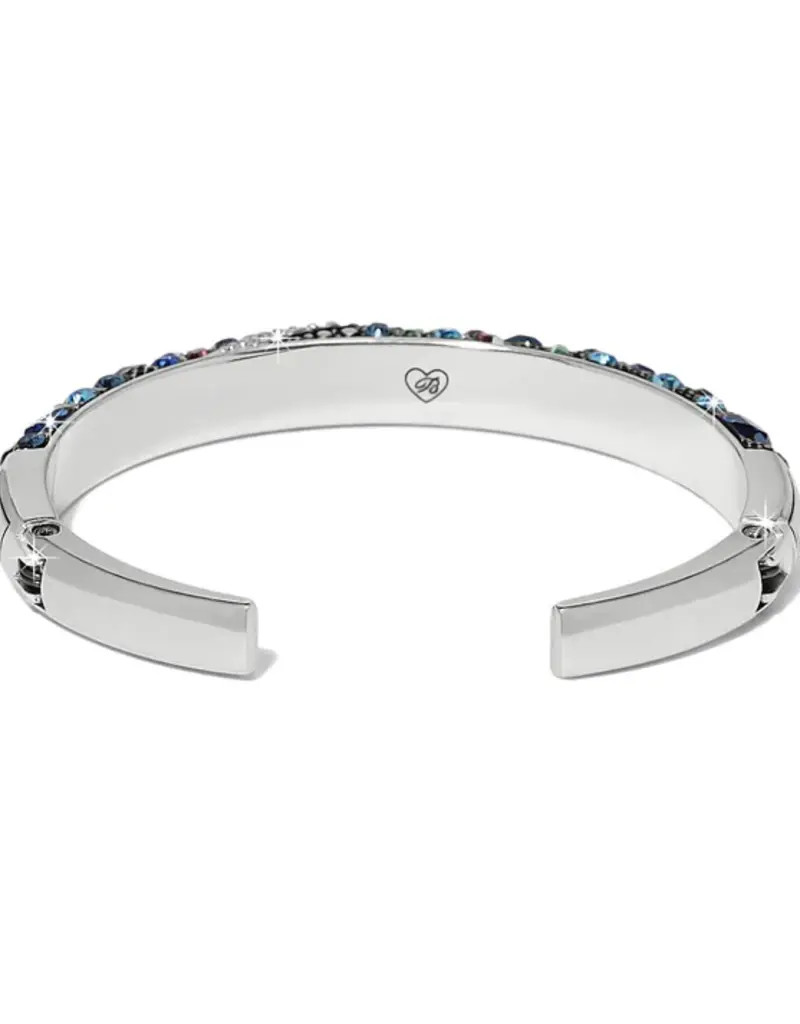 Trust Your Journey Blues Hinged Bangle
