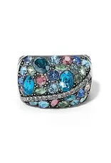 Trust Your Journey Ring- Blues