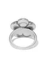 Gaia Flower Ring- Silver
