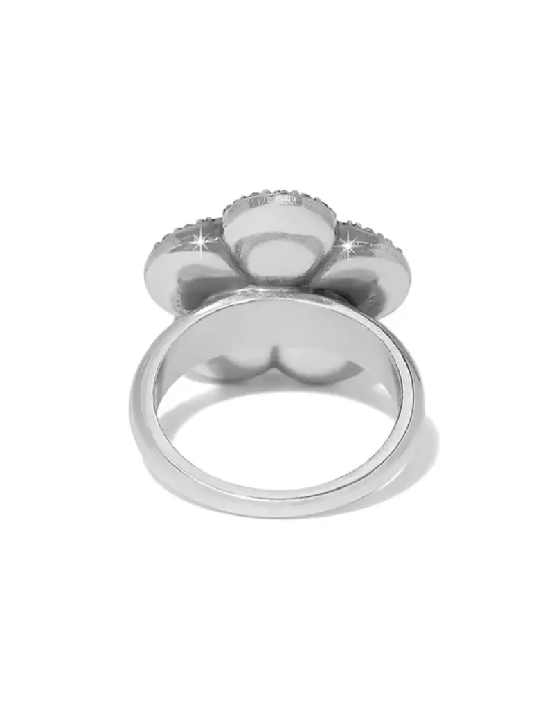 Gaia Flower Ring- Silver