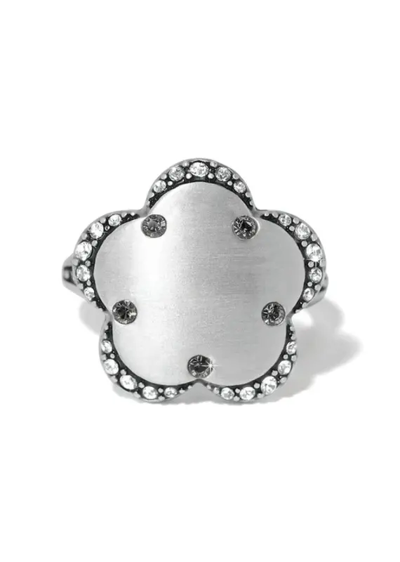 Gaia Flower Ring- Silver