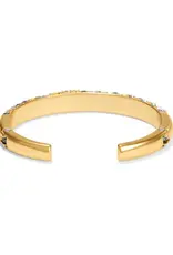 Trust Your Journey Gold Hinge Bracelet