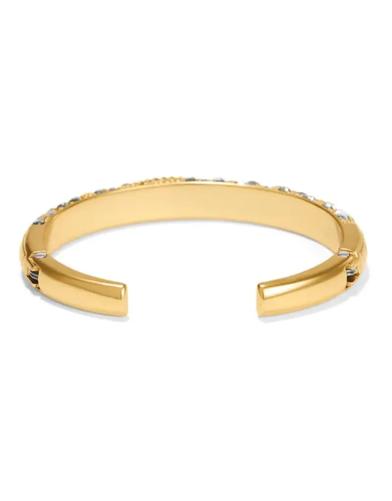 Trust Your Journey Gold Hinge Bracelet
