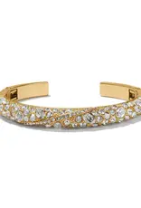 Trust Your Journey Gold Hinge Bracelet