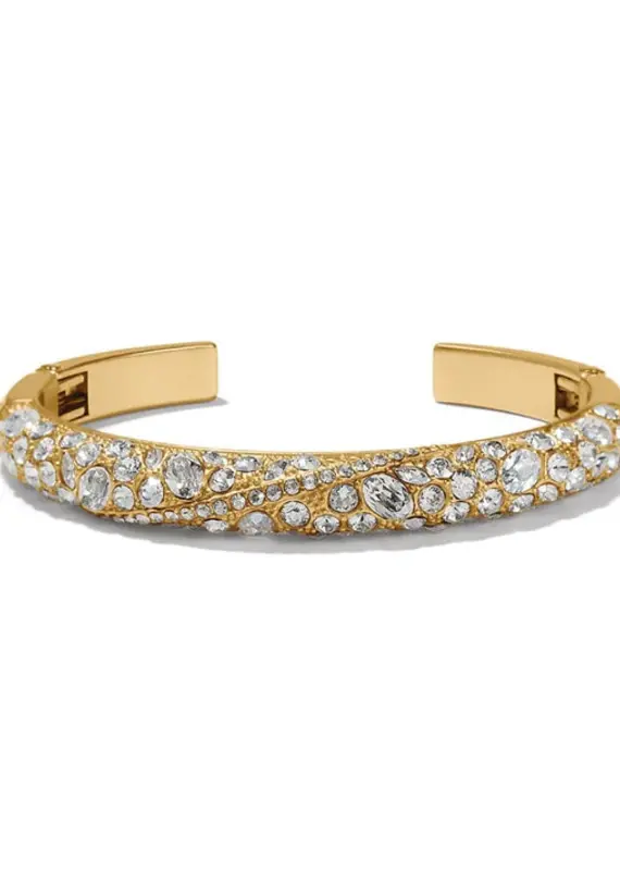 Trust Your Journey Gold Hinge Bracelet