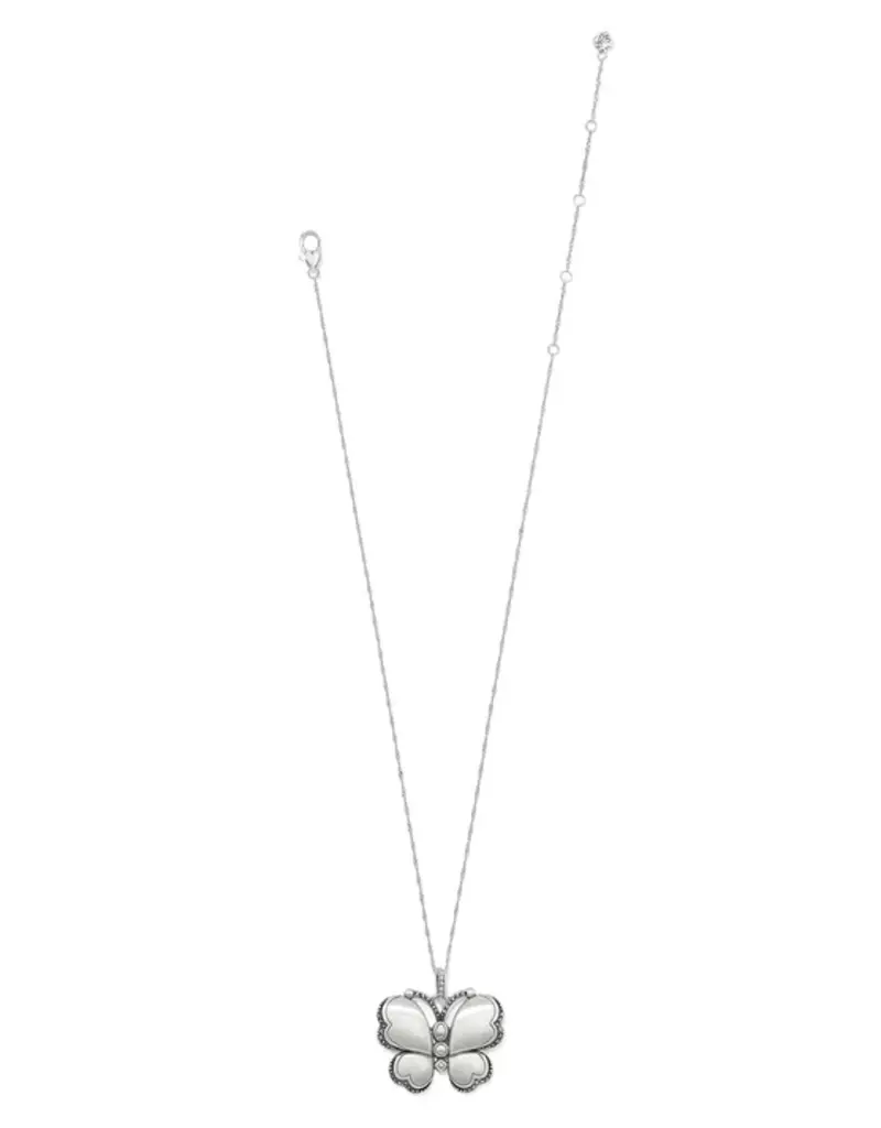 Gaia Butterfly Silver Necklace