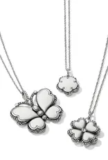 Gaia Four Leaf Clover Silver Necklace