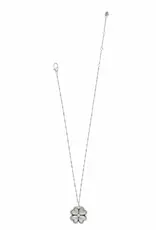 Gaia Four Leaf Clover Silver Necklace