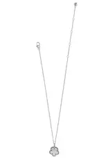 Gaia Flower Silver Necklace