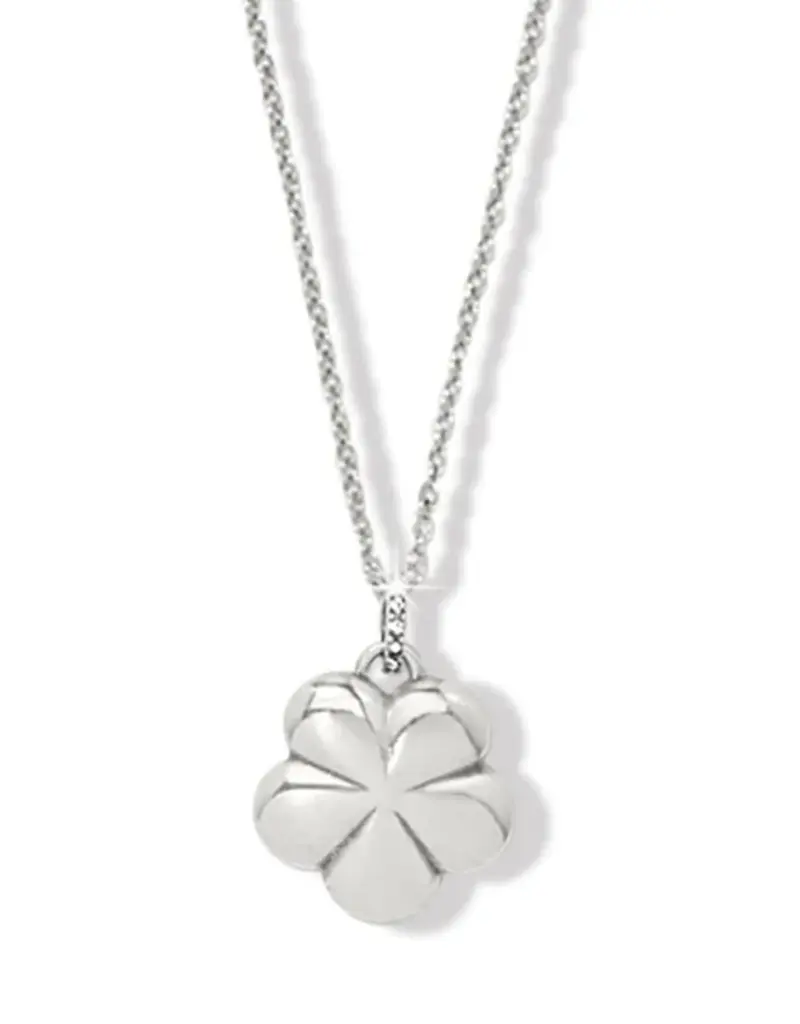 Gaia Flower Silver Necklace