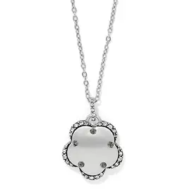 Gaia Flower Silver Necklace