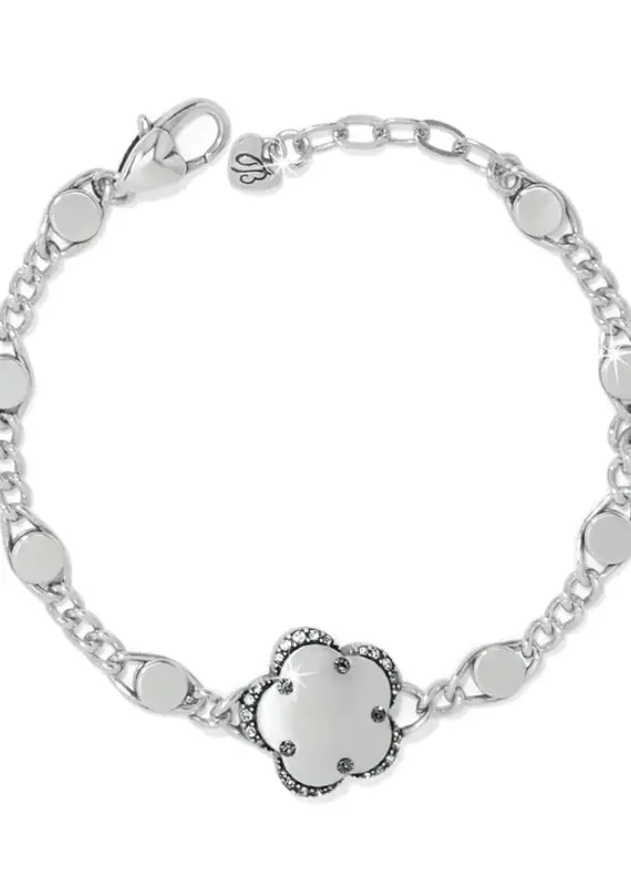 Gaia Flower Silver Bracelet