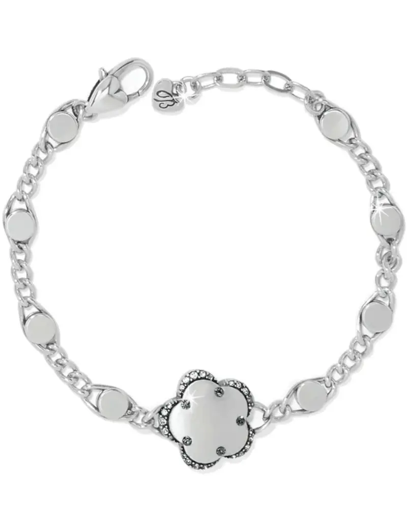Gaia Flower Silver Bracelet