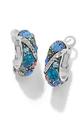 Trust Your Journey Blues Hoops