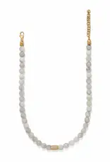 Meridian Solis White Bead Neclace