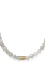 Meridian Solis White Bead Neclace