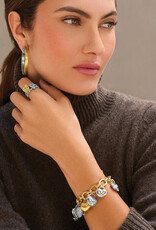 One Heart Large Charm Bracelet