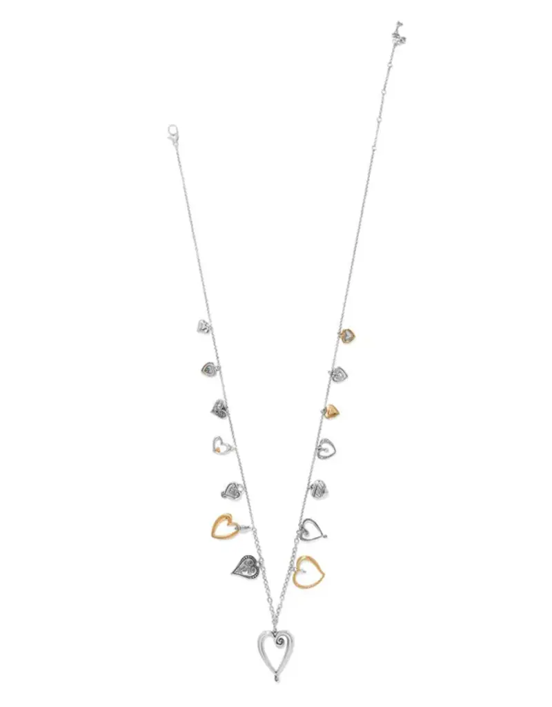 One Heart Large Long Necklace