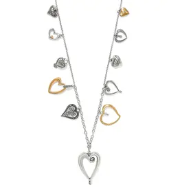 One Heart Large Long Necklace