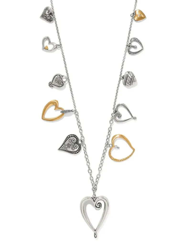 One Heart Large Long Necklace