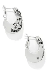 Flora Hoop in Silver