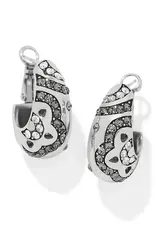 Flora Hoop in Silver