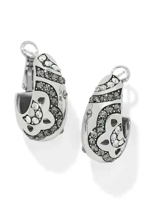 Flora Hoop in Silver