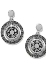 Flora Petite Post Drop in Silver