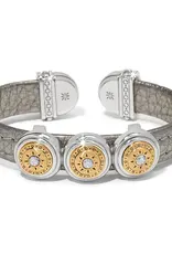 Mosaic Two Tone Titanium Disc Cuff