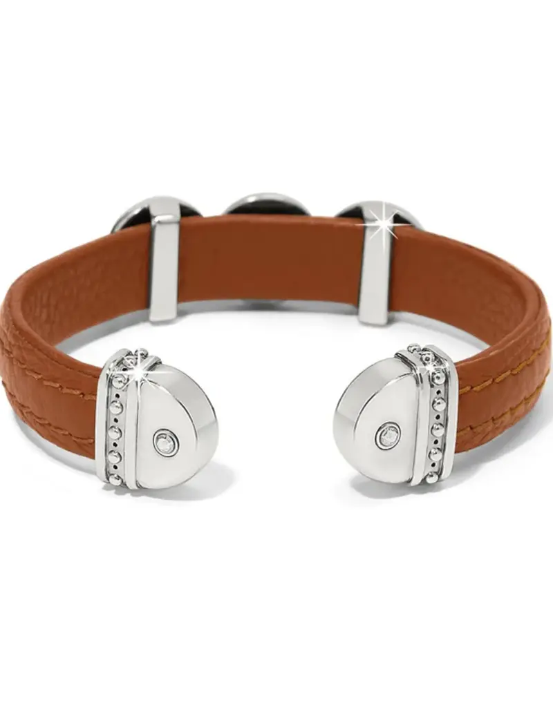 Mosaic Two Tone Luggage Disc Cuff