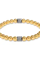 Meridian Petite Stretch Bracelet in Hematite
