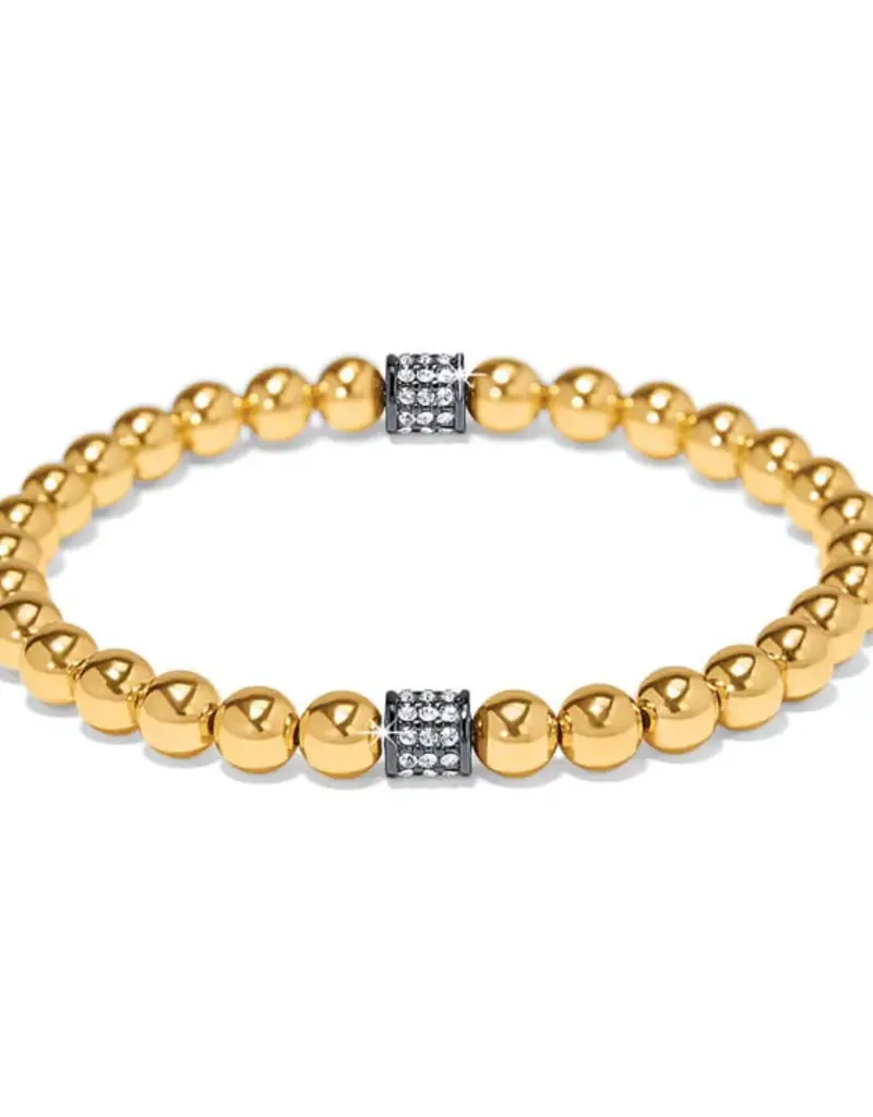 Meridian Petite Stretch Bracelet in Hematite