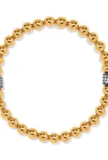 Meridian Petite Stretch Bracelet in Hematite