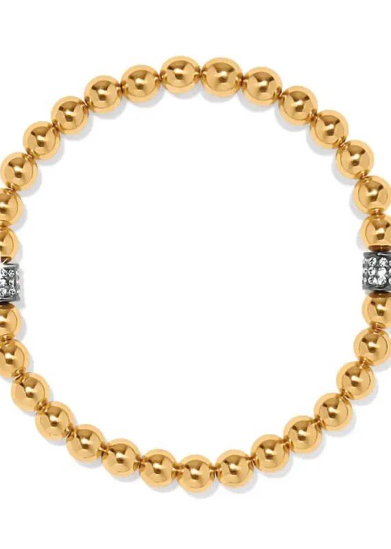 Meridian Petite Stretch Bracelet in Hematite