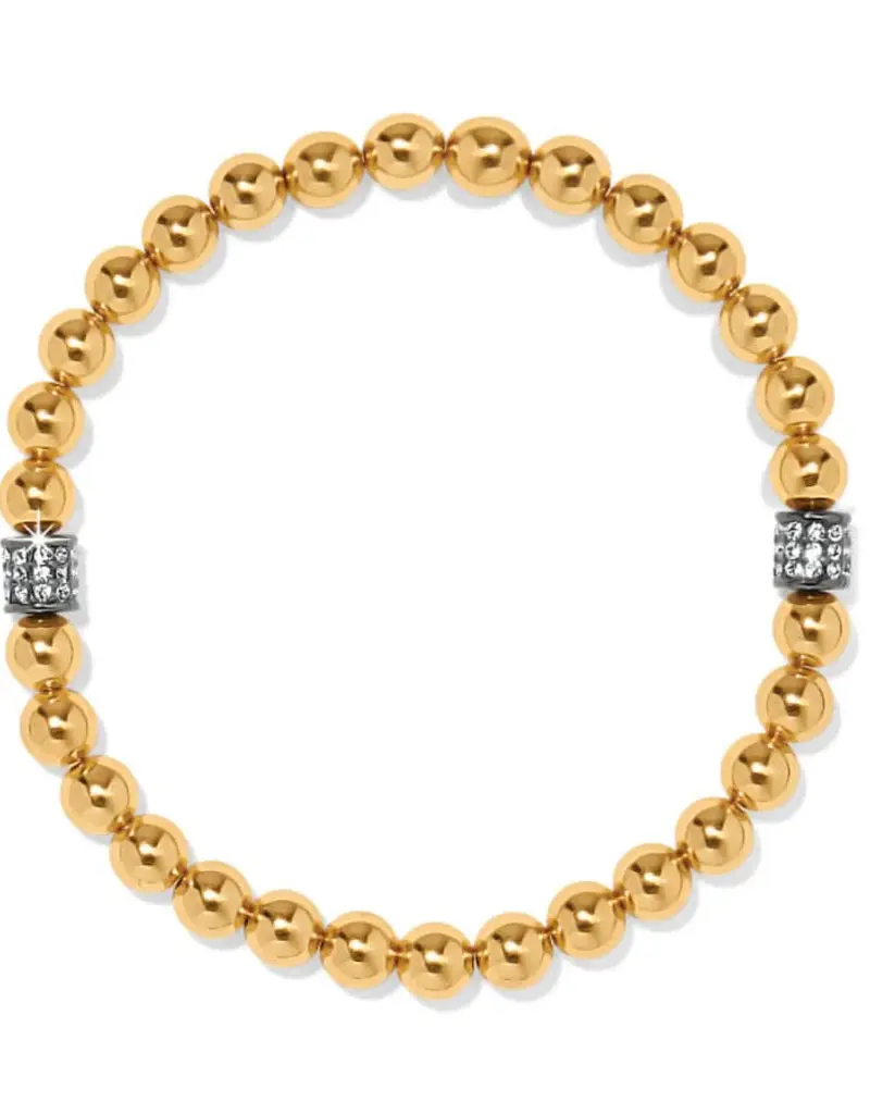 Meridian Petite Stretch Bracelet in Hematite